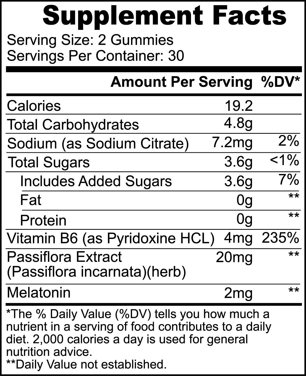 PureV Sleep Aid Gummies (For Adults)