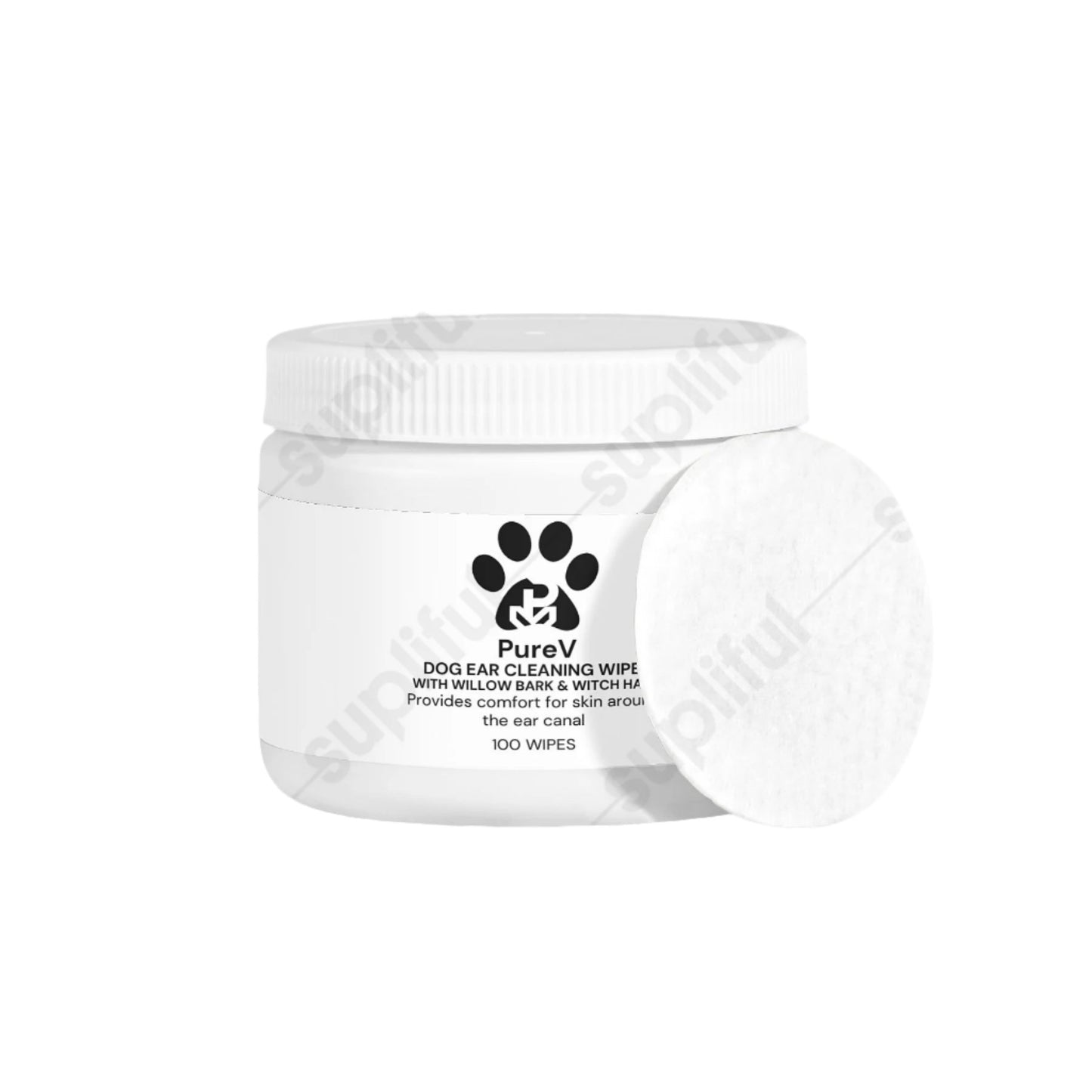 PureV Dog Ear Cleaning Wipes