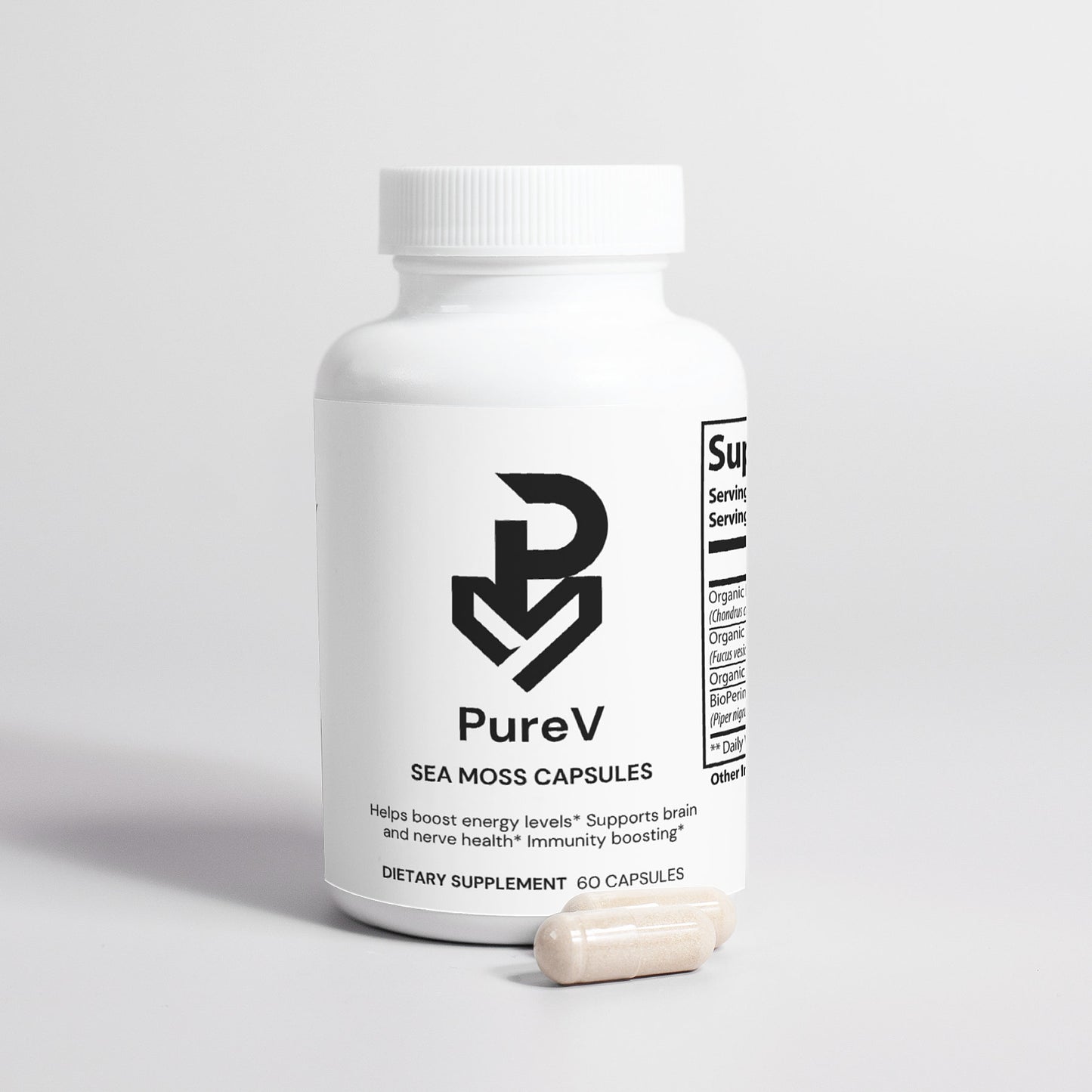 PureV Sea Moss Capsules