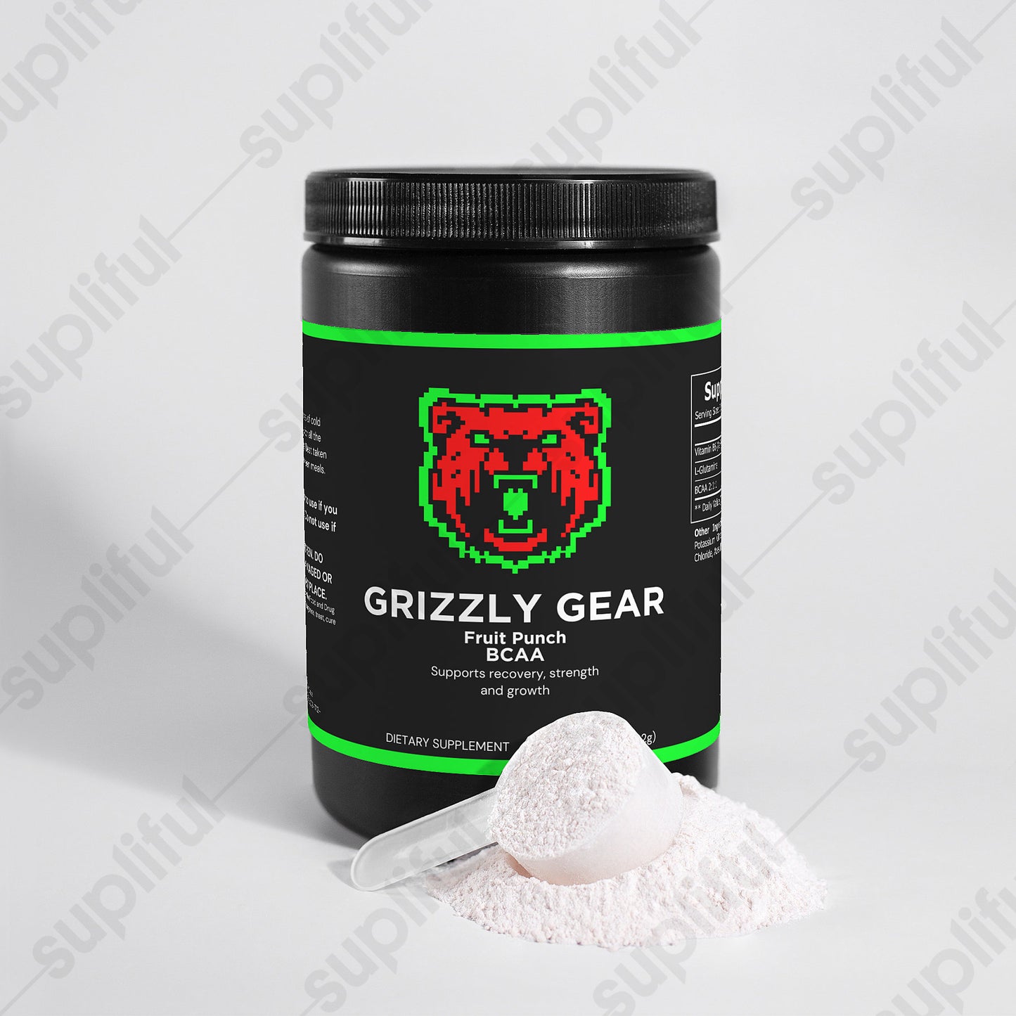 Grizzly Gear BCAA Post Workout (Fruit Punch)