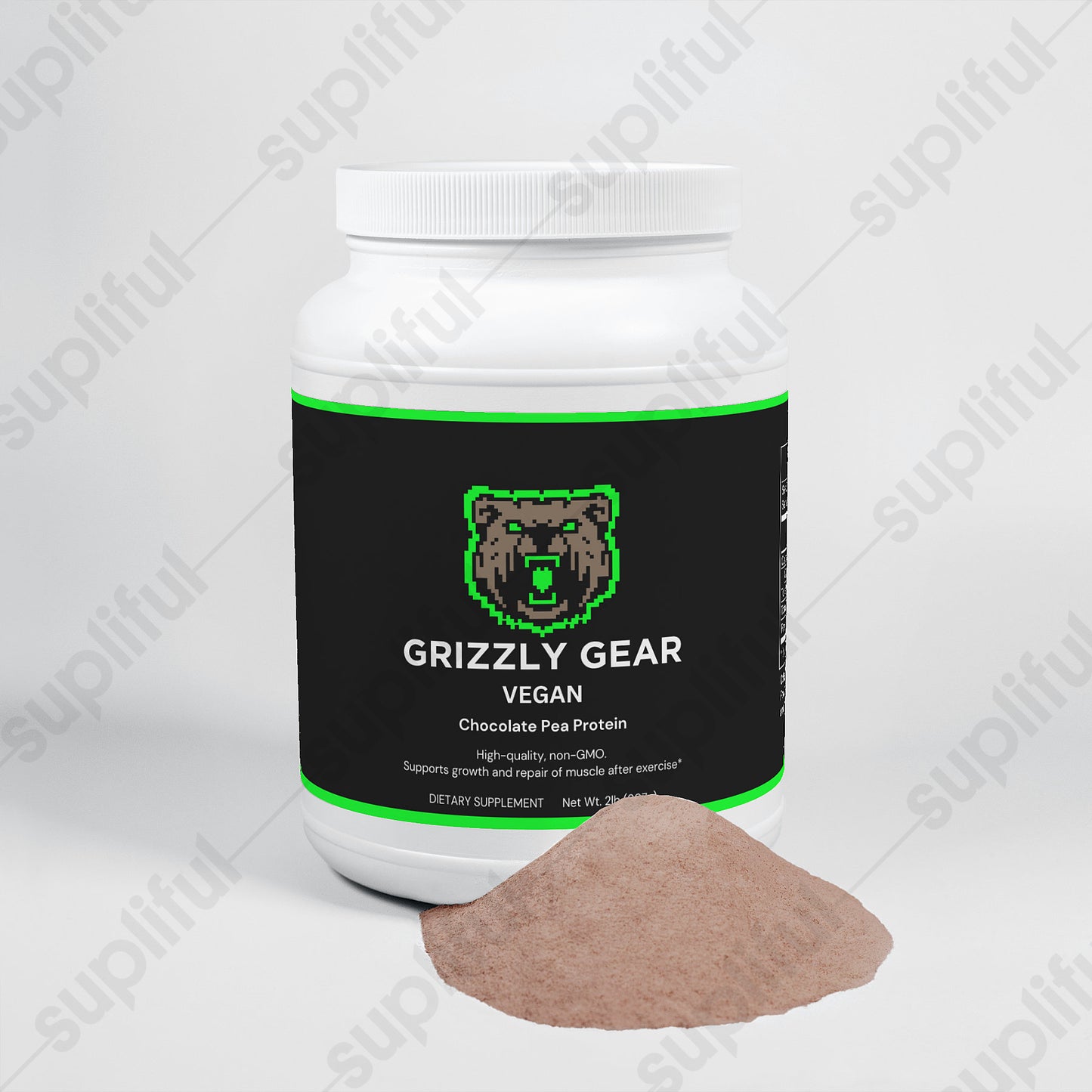 Grizzly Gear Vegan Protein(Chocolate)